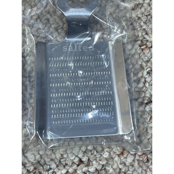 New Salted Himalayan Pink Salt Kit Grater Stand Salt - Picture 5 of 6